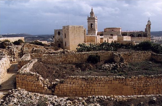 Na ostrově Gozo měli rytíři hlavní sídlo v Rabatu.