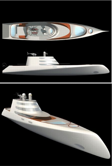 A yacht